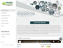 Tablet Screenshot of pharmconnect.eu